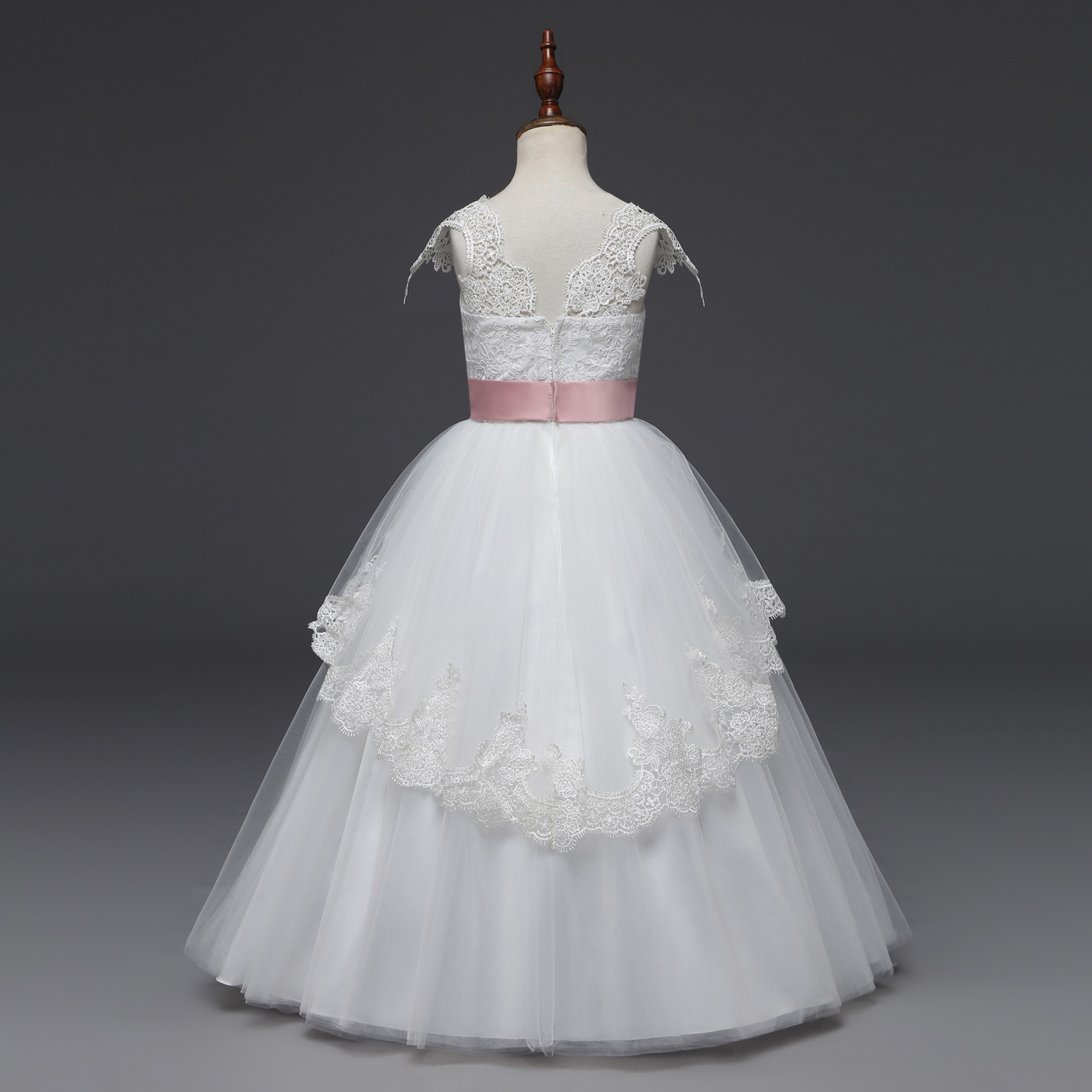 Dziewczęca maxi suknia KSIĘŻNICZKA - obrazek 3