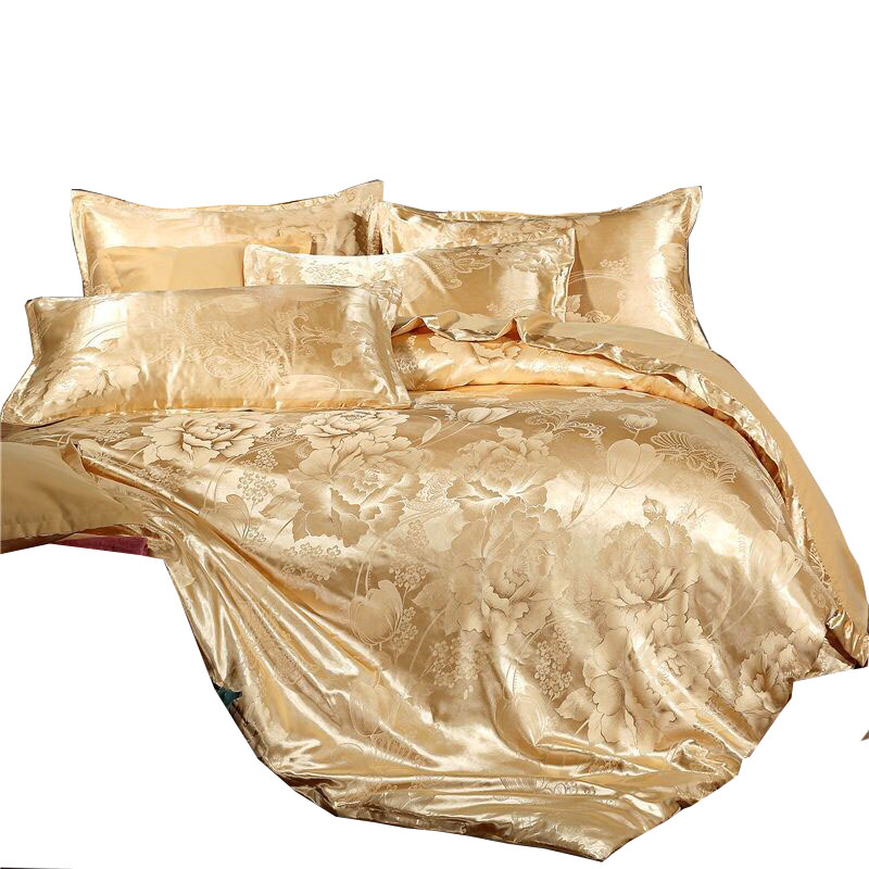 4- częściowy zestaw pościeli satynowej 220x240cm