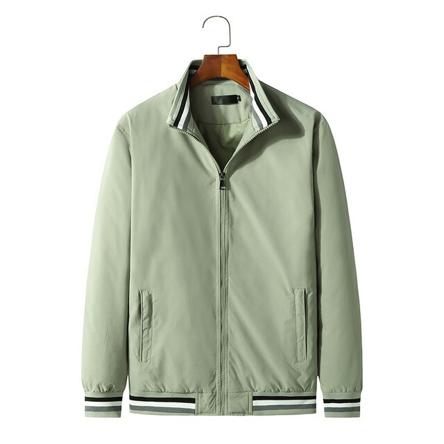 Męska wiosenna kurtka ze stójką