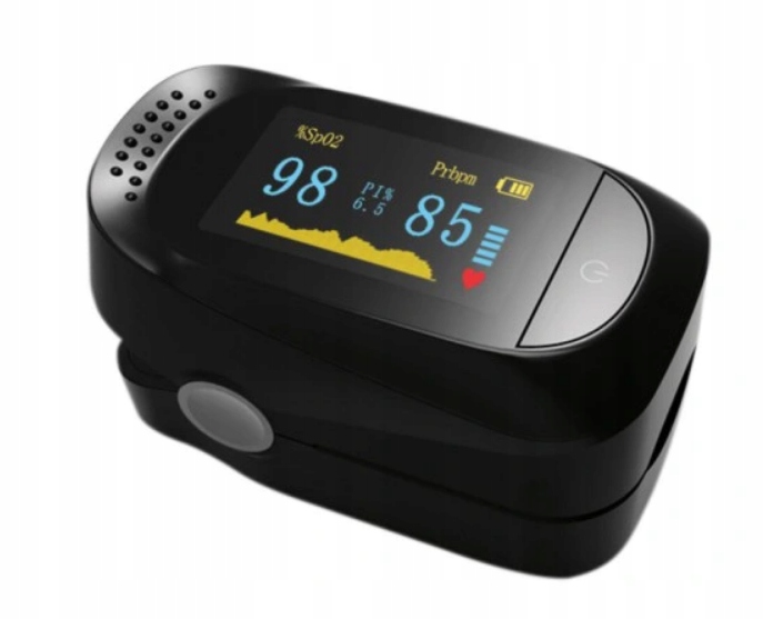 MEDYCZNY PULSOKSYMETR NAPALCOWY PULSOMETR A2 - obrazek 3