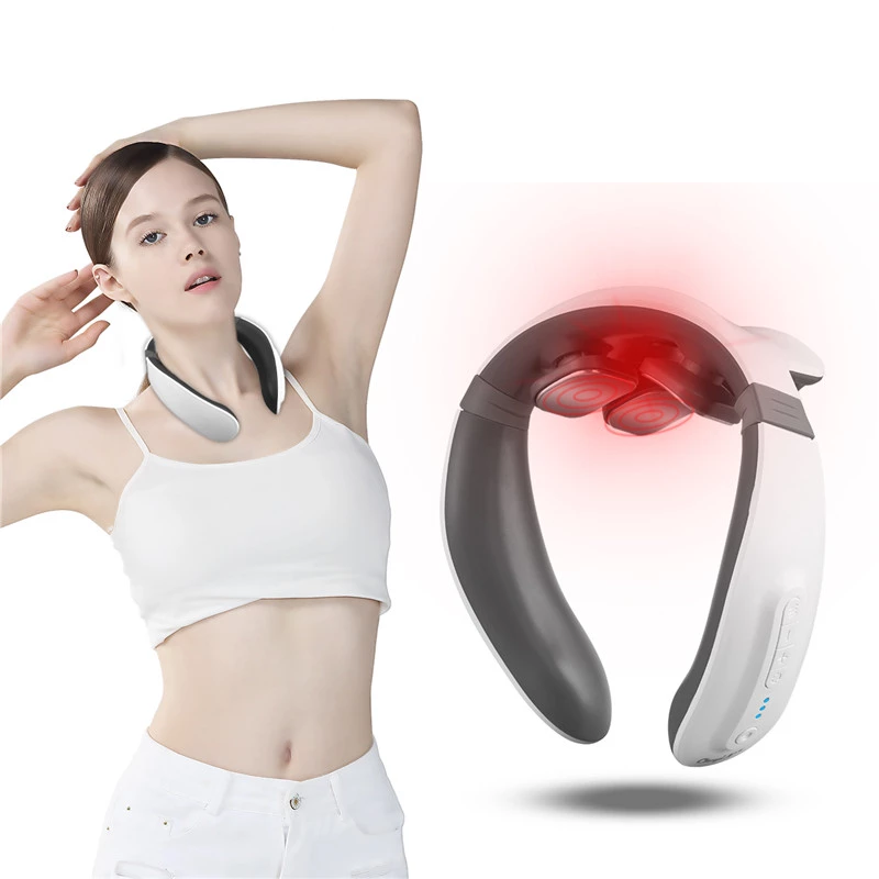 Masażer do Szyj pilot gorący elektryczny puls - obrazek 2