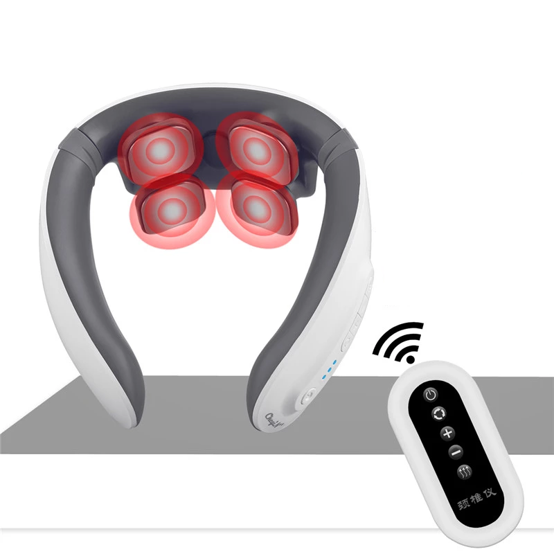 Masażer do Szyj pilot gorący elektryczny puls - obrazek 4