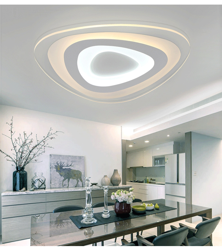 Dekoracyjna lampa Sufitowa Neutralna biel - obrazek 2