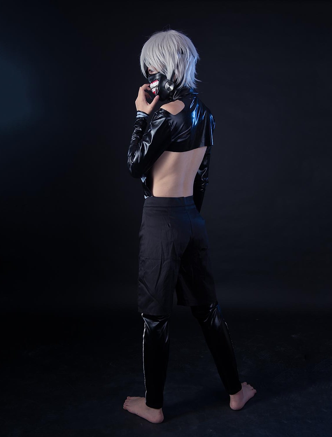 Męski/Chłopięcy kostium Tokyo Ghoul Ken Kaneki Anime - obrazek 5