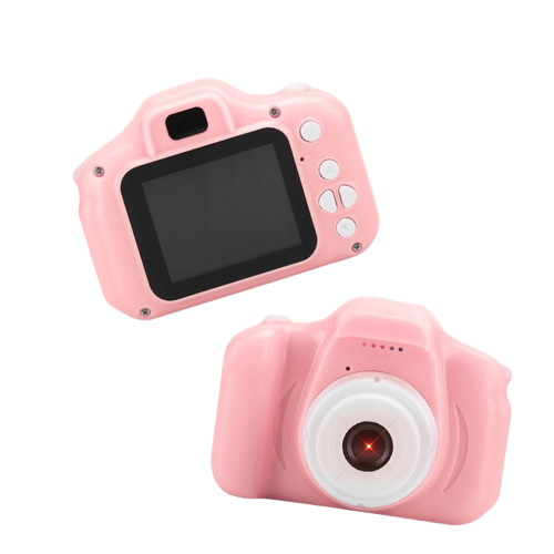 Przenośna dziecięca zabawka cyfrowa kamera Różowa
