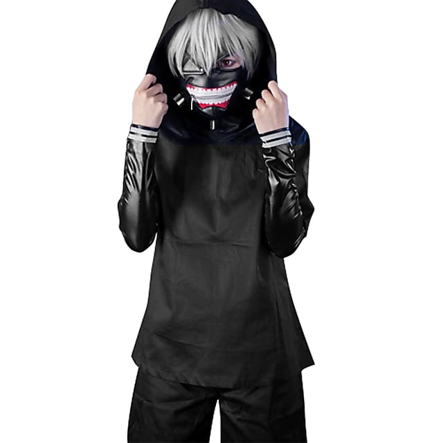 Męski/Chłopięcy kostium Tokyo Ghoul Ken Kaneki Anime