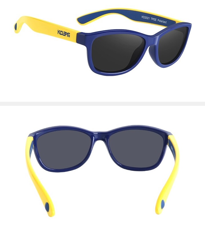 Dziecięce okulary przeciwsłoneczne z polaryzacją UV400 KDEAM - obrazek 3