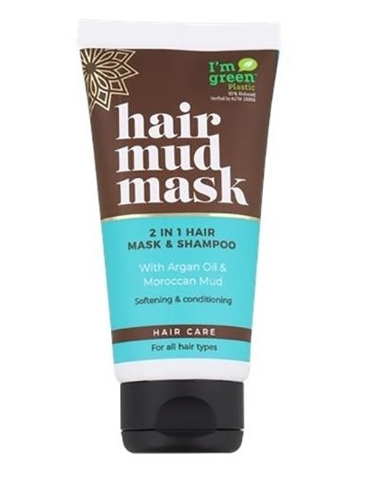 Hair Mud Mask and Shampoo 2w1 z olejkiem arganowym 75ml