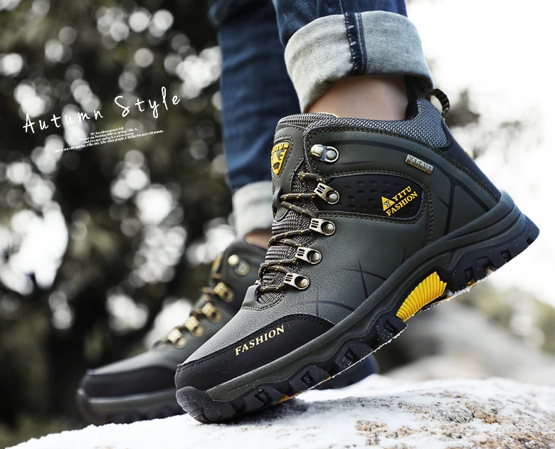 Zimowe buty trekkingowe YYITU FASHION 25cm - obrazek 3