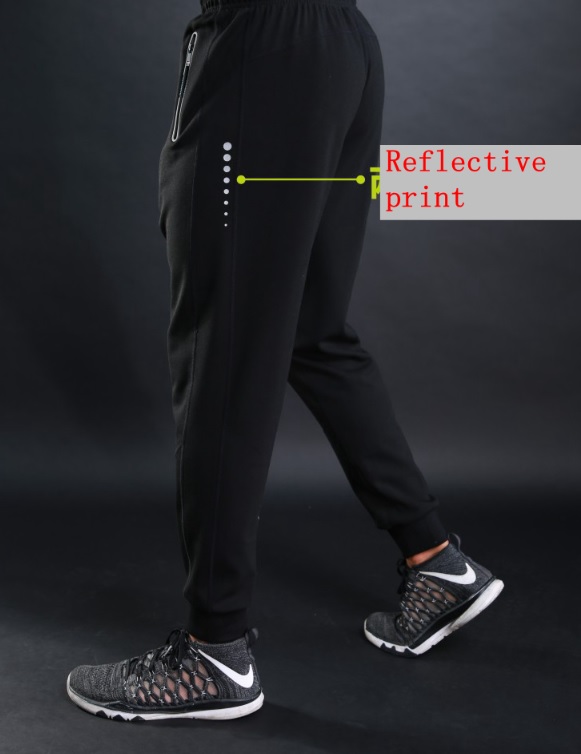 Spodnie męskie dresowe granatowe - obrazek 3