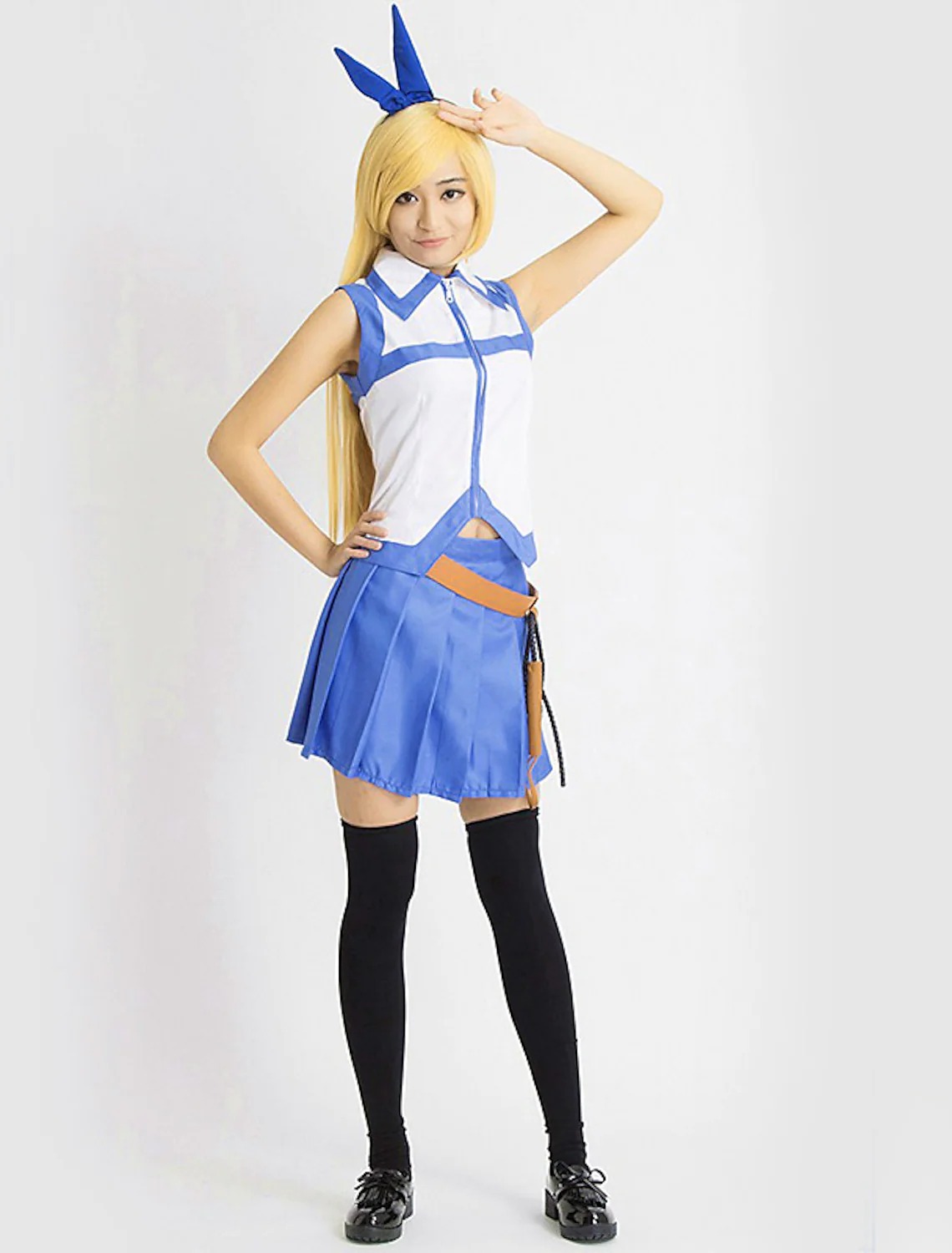 Damski kostium Anime Wróżka Lucy Heartfilia - obrazek 4