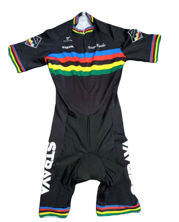 Kombinezon rowerowy z wkładką STRAVA Gran Fondo