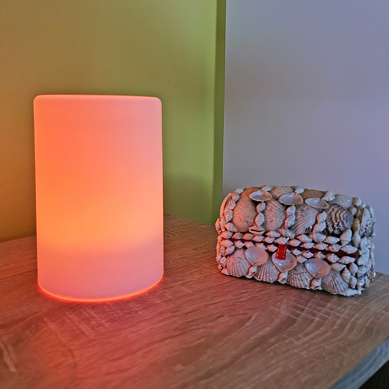 LAMPKA NOCNA LED 15 KOLORÓW + PILOT - obrazek 5