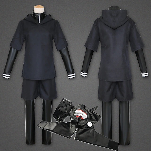 Męski/Chłopięcy kostium Tokyo Ghoul Ken Kaneki Anime - obrazek 2