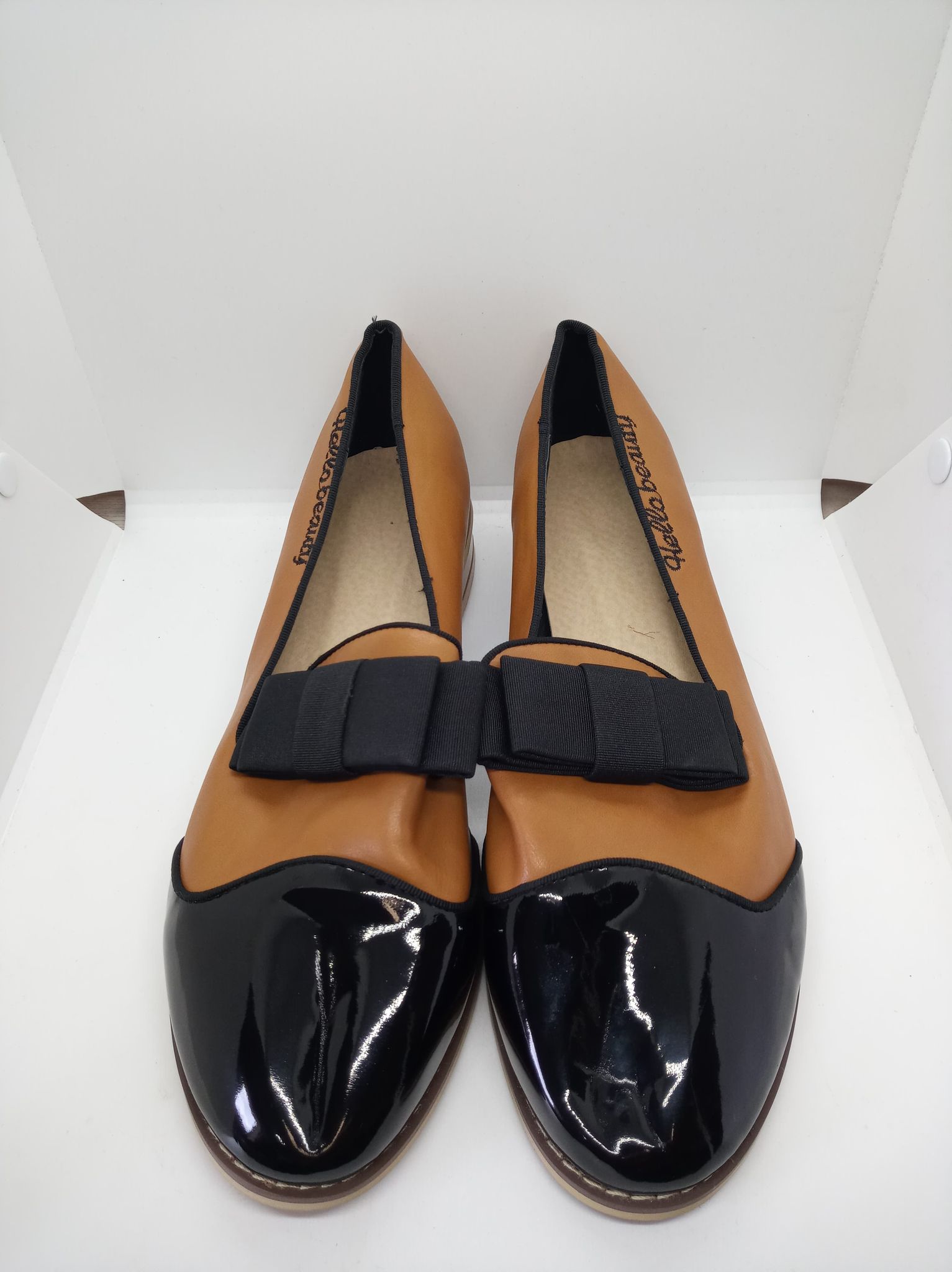 Damskie mokasyny z kokardą 26cm - obrazek 4