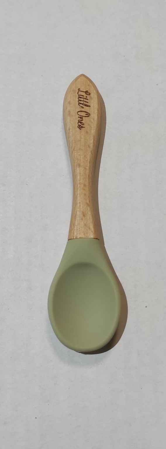 Łyżeczka do nauki samodzielnego jedzenia Little Ones - obrazek 2