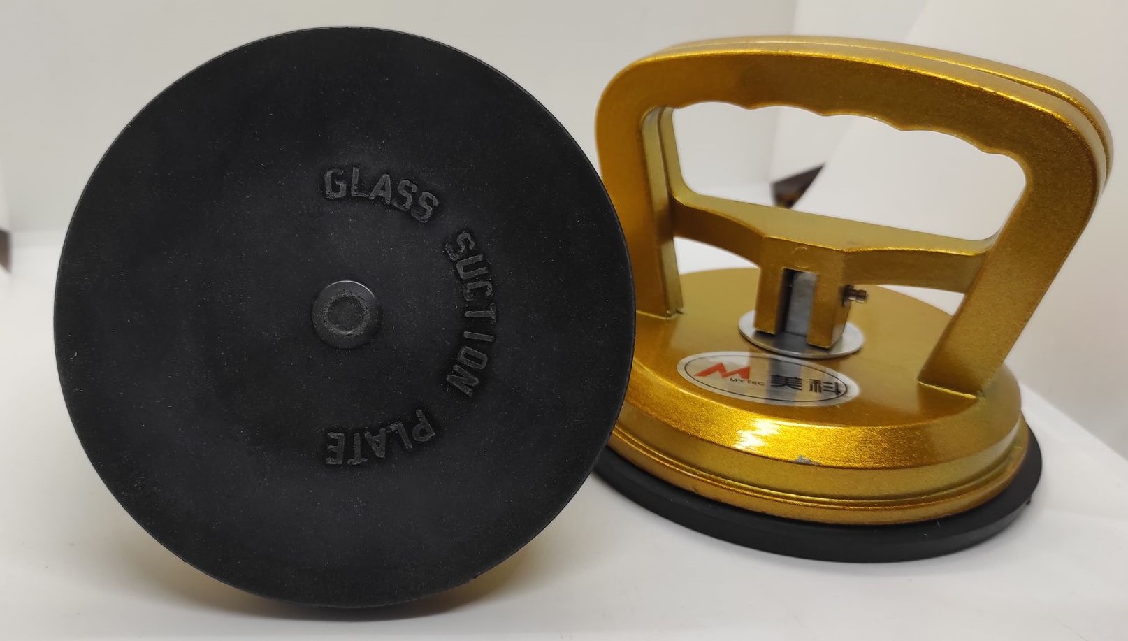 Uchwyt przyssawka do szyb szkła aluminiowa 2 sztuki - obrazek 3