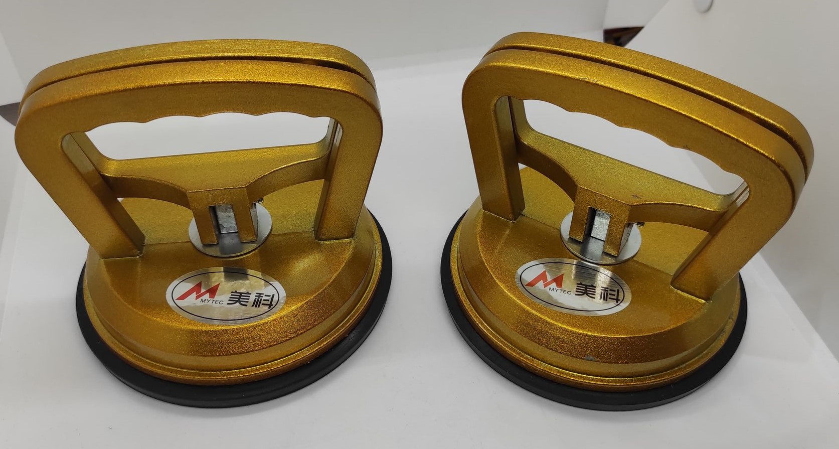 Uchwyt przyssawka do szyb szkła aluminiowa 2 sztuki - obrazek 4