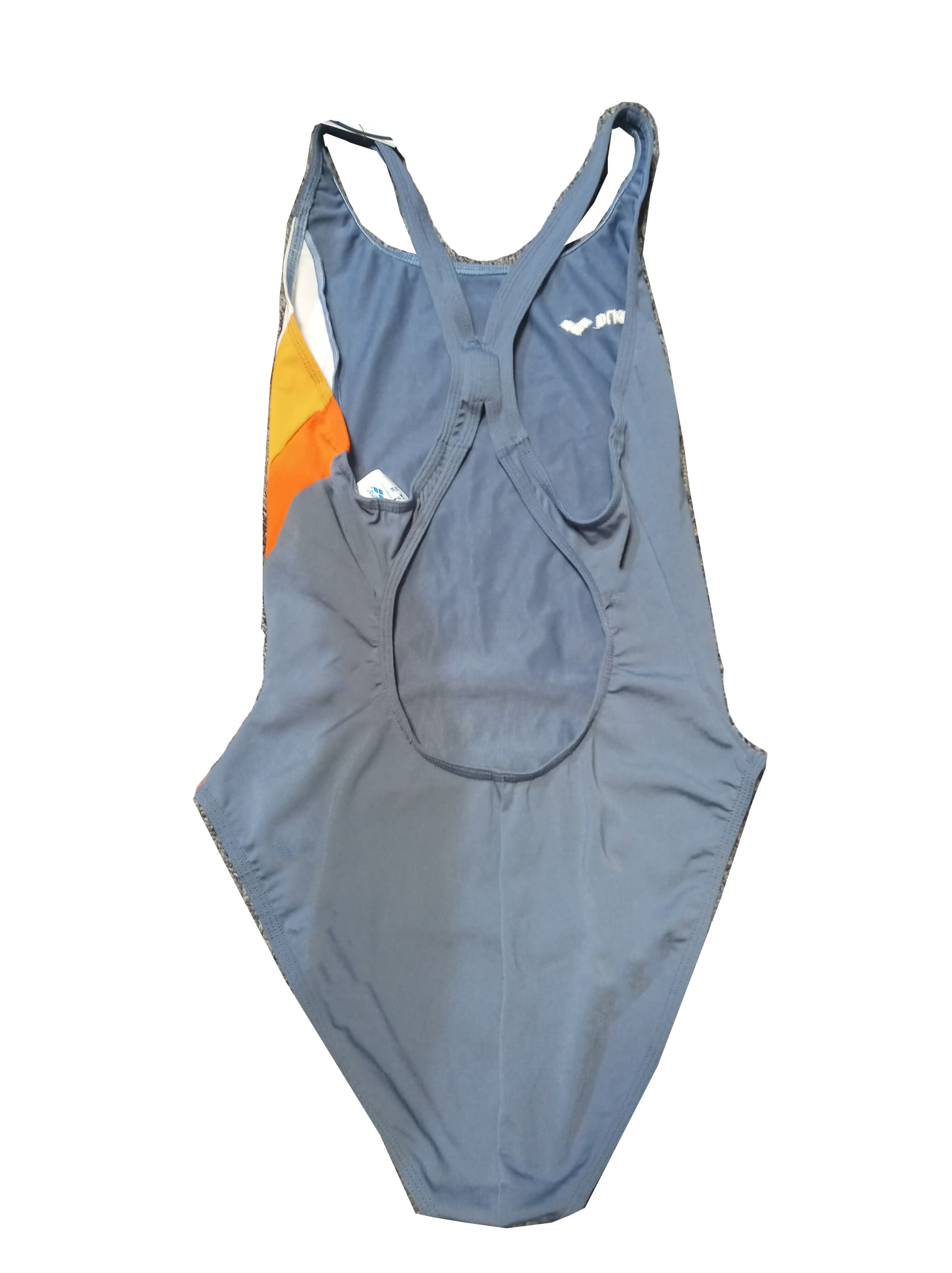 Jednoczęściowy sportowy strój kąpielowy ARENA SZARY - obrazek 2