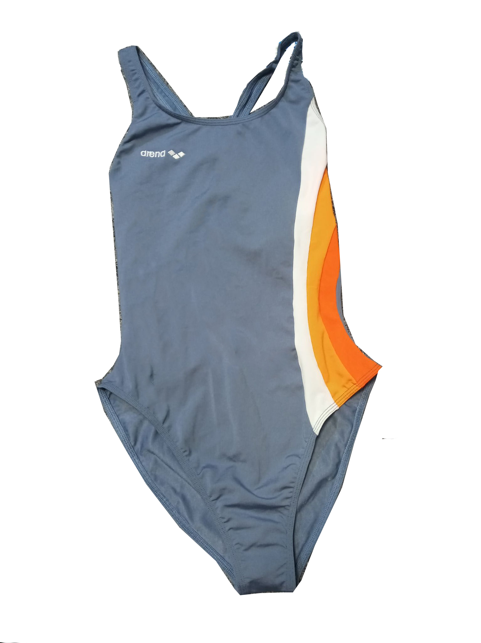 Jednoczęściowy sportowy strój kąpielowy ARENA SZARY