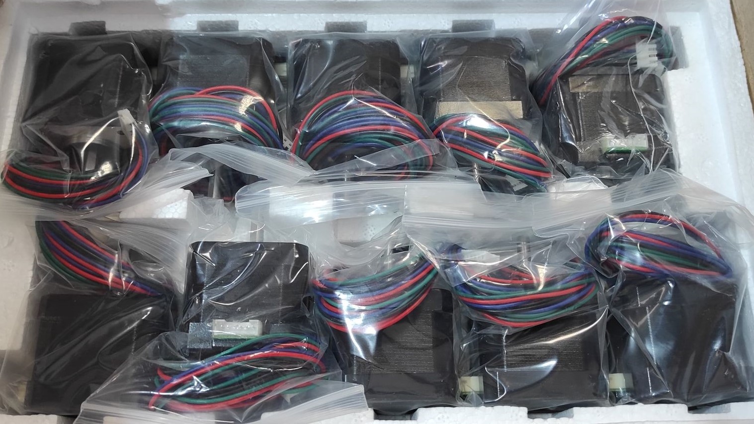 SILNIK KROKOWY 1.8 STOPNI 42SHDC3025-24B 9 Sztuk - obrazek 3