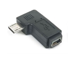 Adapter Kątowy Micro USB do Mini USB
