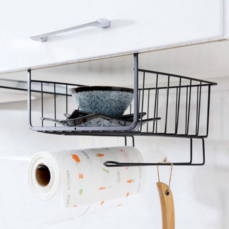 KOSZ PODWIESZANY KOSZYK ORGANIZER METAL - obrazek 4