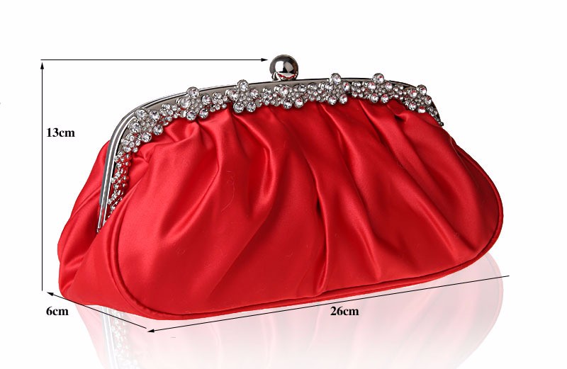 Damska wieczorowa kopertówka PINK - obrazek 2