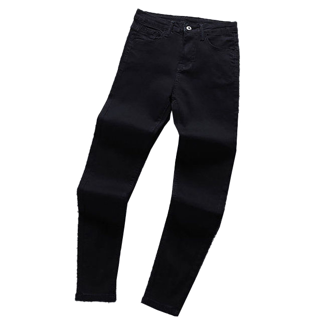 Damskie spodnie skinny czarne