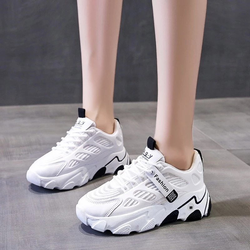 Damskie adidasy na grubej podeszwie 23cm - obrazek 2