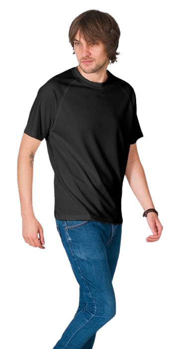 T-SHIRT MĘSKI CZARNY PROMOSTARS CHILL