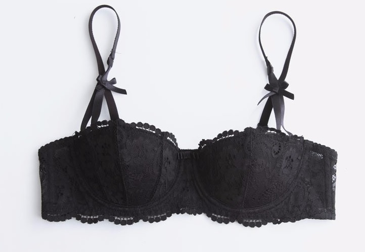 Seksowna prześwitująca koronkowa bielizna Biustonosz+Figi - obrazek 3