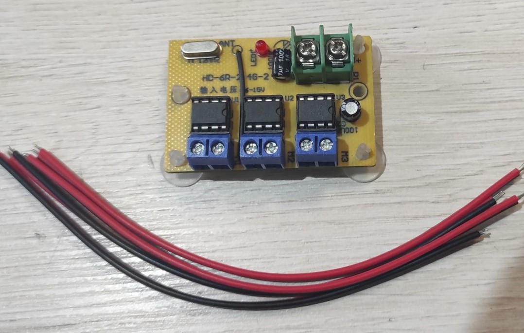 Nadajnik 2.4G, 6 kanałowy odbiornik zdalnego sterowania - obrazek 3