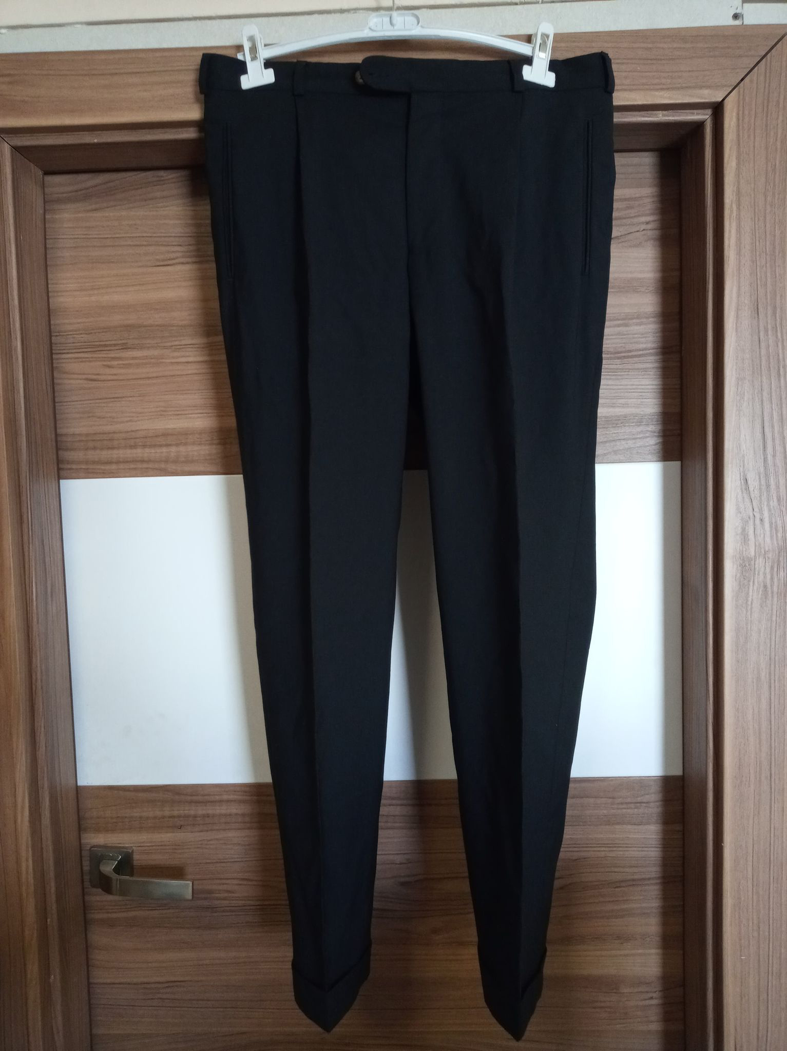 Dwuczęściowy garnitur męski czarny XL - obrazek 2