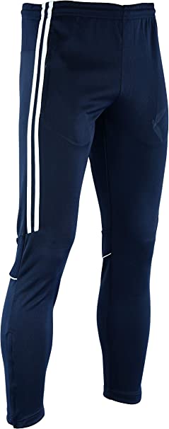 Męskie czarne dresy z lampasem BAUMWOLLE - obrazek 2