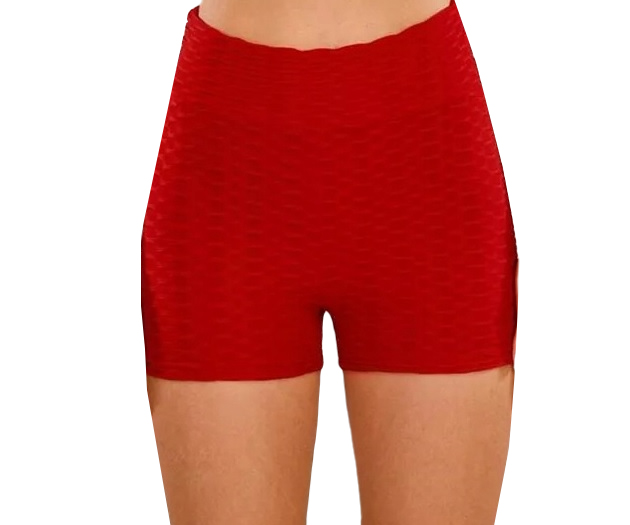 Spodenki fitness czerwony rozm. XL