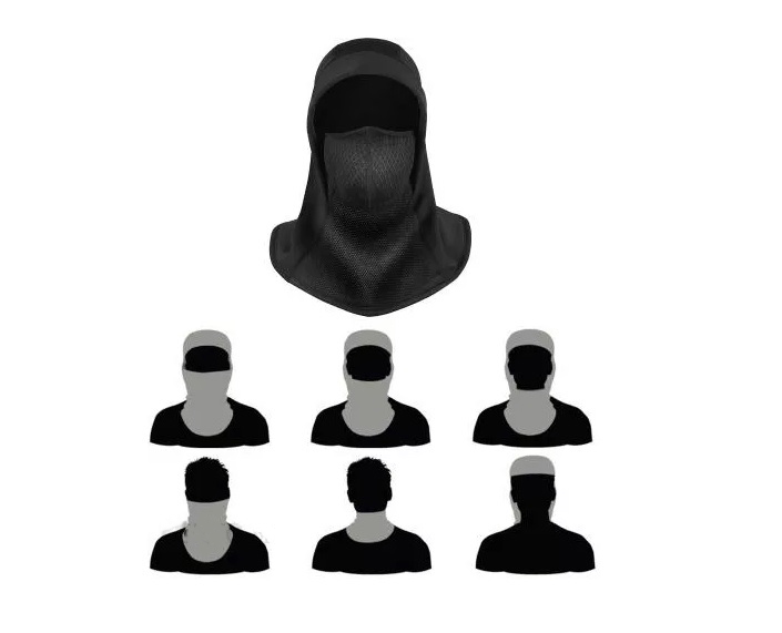 Ocieplana sportowa kominiarka z maską - obrazek 2