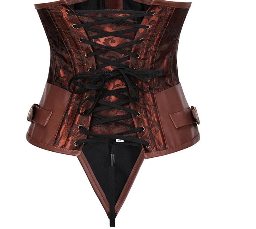 Wzorzysty gorset w stylu Średniowiecznym - obrazek 4
