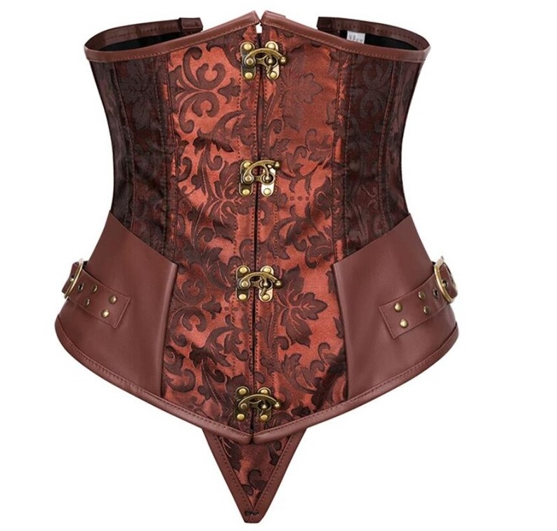 Wzorzysty gorset w stylu Średniowiecznym - obrazek 5