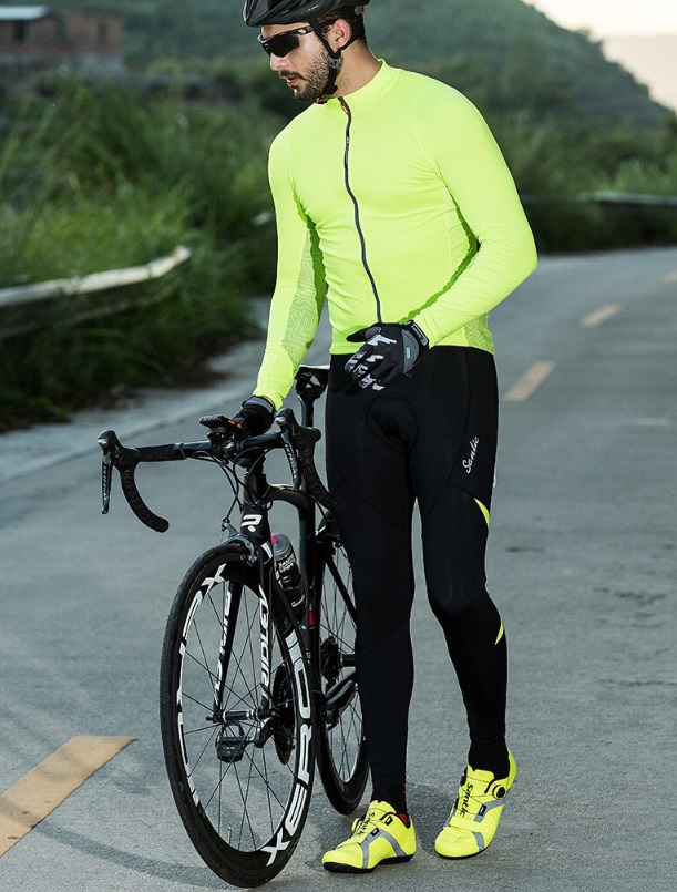 Spodnie rowerowe SANTIC - obrazek 4