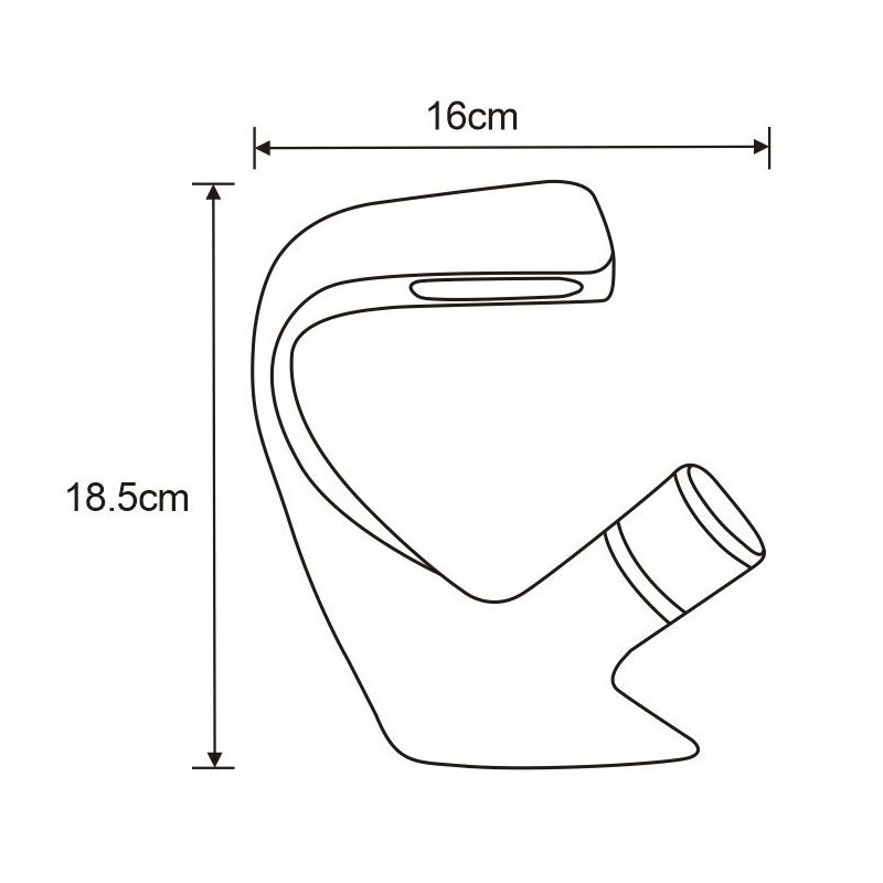 BATERIA UMYWALKOWA STOJĄCA JEDNOUCHWYTOWA - obrazek 2