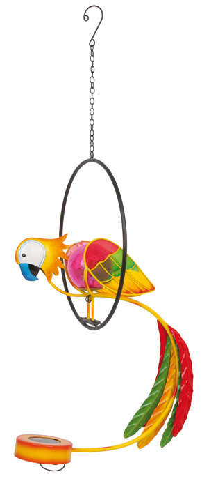 SMALL FOOT 6879 Ozdoba do pokoju Papuga LED