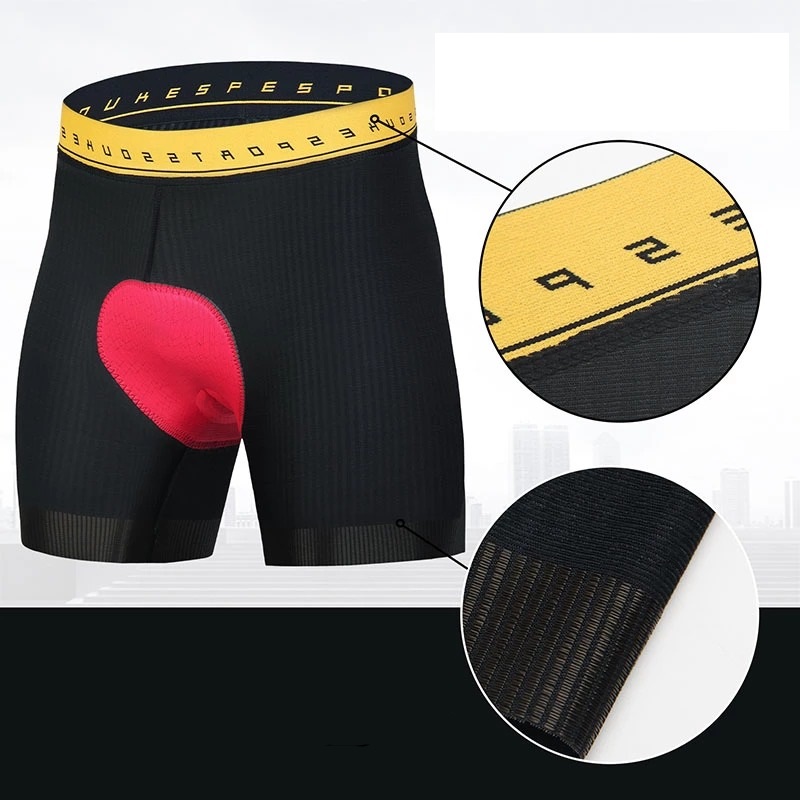 Męska bielizna rowerowa z wkładką SOUKE SPORTS - obrazek 2