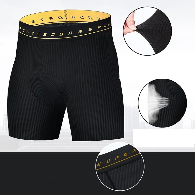 Męska bielizna rowerowa z wkładką SOUKE SPORTS - obrazek 3