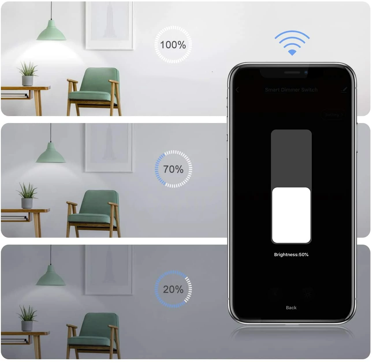 Inteligentny włącznik światła Etersky Tuya - obrazek 2