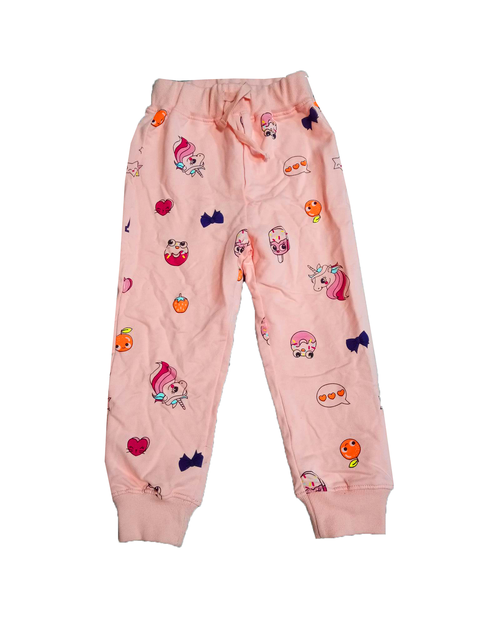 Dziewczęcy komplet dresowy z nadrukiem - obrazek 4