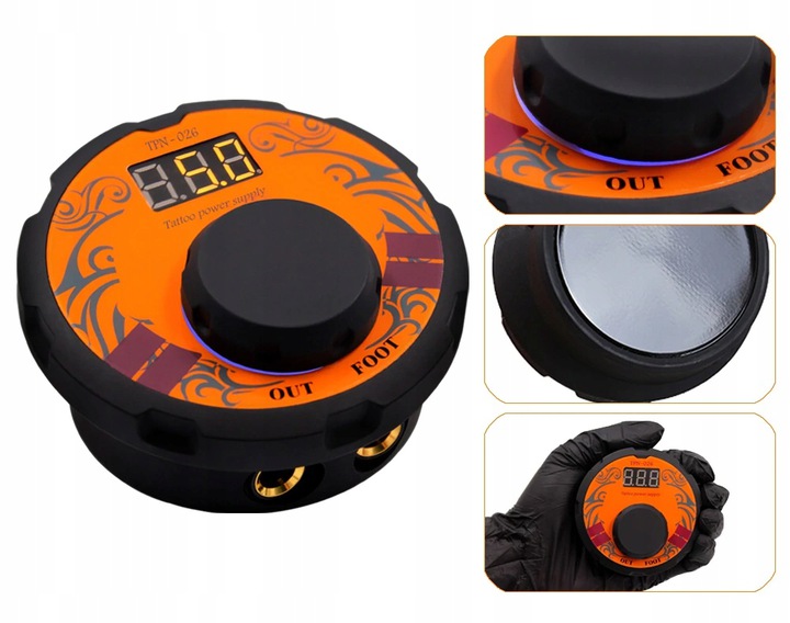 ZESTAW DO TATUAŻU / TATUAŻY MASZYNKA ROTACYJNĄ PEN - obrazek 2