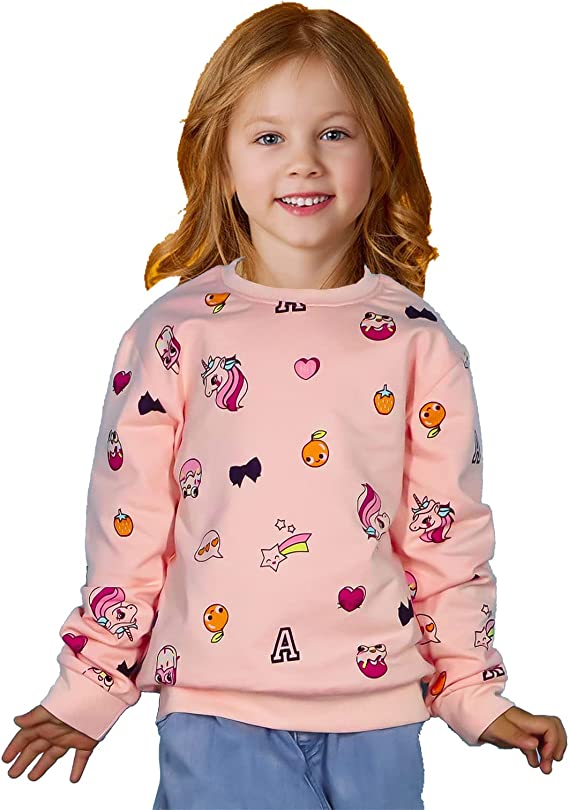 Dziewczęcy komplet dresowy z nadrukiem