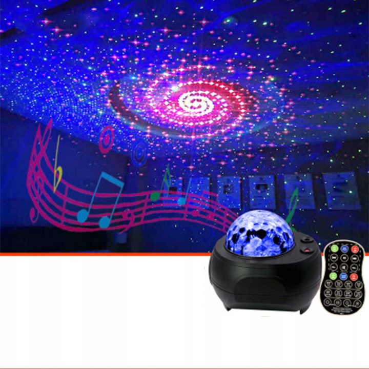 Projektor Gwiazd Star LED - Lampka Nocna - obrazek 5