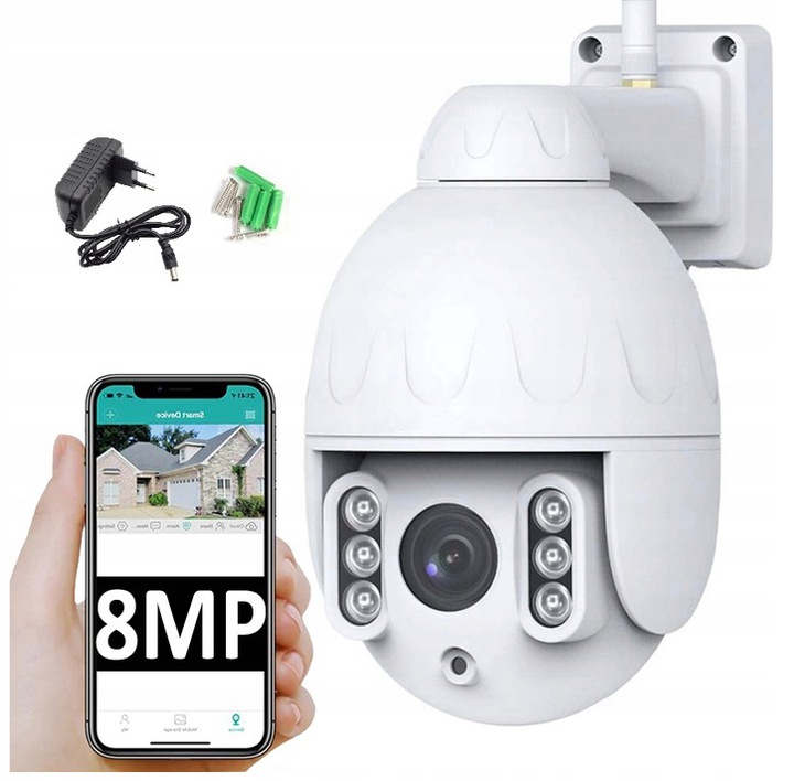 Bezprzewodowa kamera na zewnątrz SP13-8MP - obrazek 3